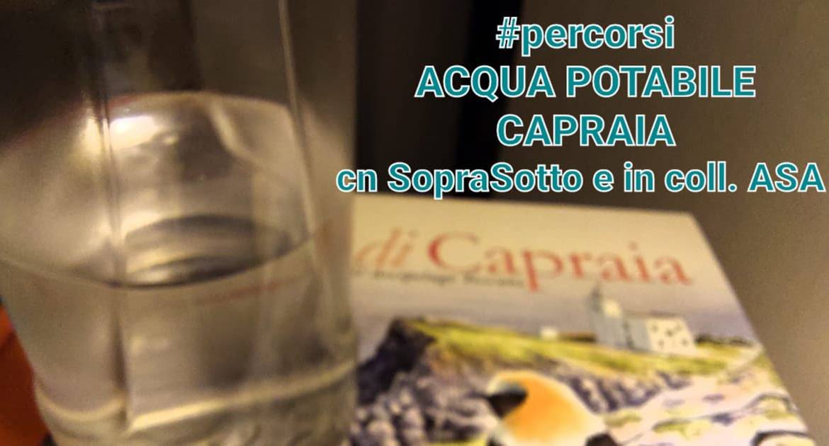 #PERCORSI: l’acqua potabile sull’Isola di Capraia